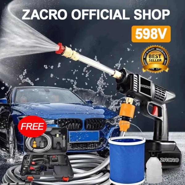 ZACRO Alat Cuci Mobil dan motor Cuci Staem Ac Mobil Screen Sablon Berkualitas Pompa Mesin Steam Power Spayer Alat Portable - Image 8