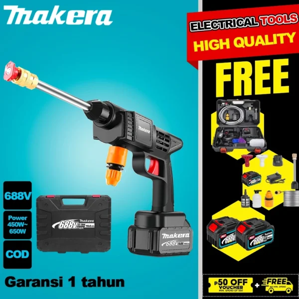 Makera 688V Semprotan cuci motor Alat Cuci Motor jet cleaner mesin cuci mobil mesin cuci motor