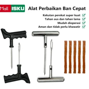 ISKU Alat penambal Ban Tubles 7pcs Alat Tambal ban set