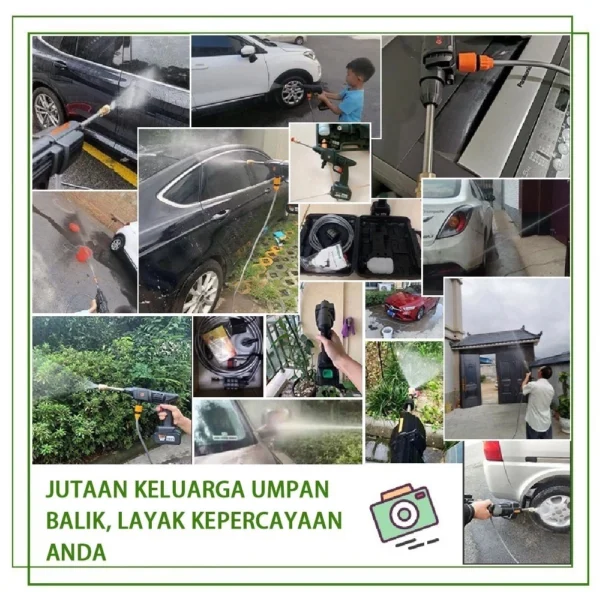 Makera 688V Semprotan cuci motor Alat Cuci Motor jet cleaner mesin cuci mobil mesin cuci motor - Image 10