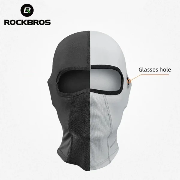 ROCKBROS LF8065 Masker Wajah Balaclava Slayer Motor Sepeda Face Mask Glass Hole With Lubang Kacamata - Image 2