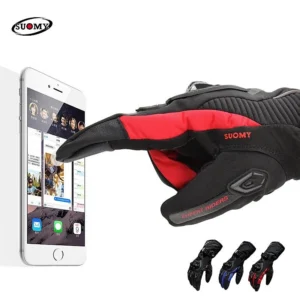 Suomy Sarung Tangan Motor Waterproof Windproof Touch Screen Gloves