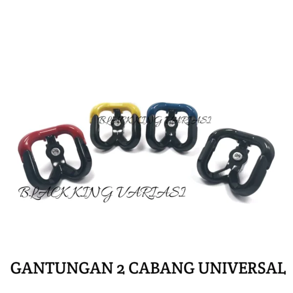 Gantungan 2 Cabang Cnc Universal Gantungan Brang 2 Cabang Cnc Beat Vario Mio Scoopy Vixion Pcx Gantungan Barang Motor - Image 6