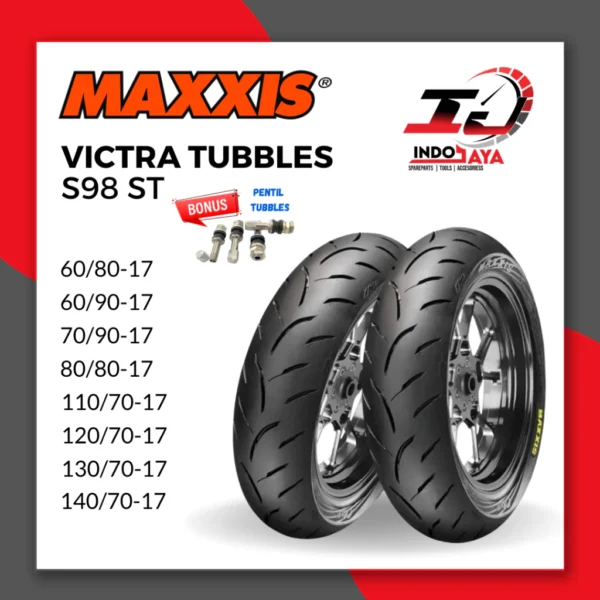 (FREE PENTIL + WRAPPING) BAN MAXXIS VICTRA TUBELESS (70/80 - 70/90 - 80/90 - 90/90 - 100/90 - 100/80 - 120/70 - 140/70 - 150/70 ) - Image 5