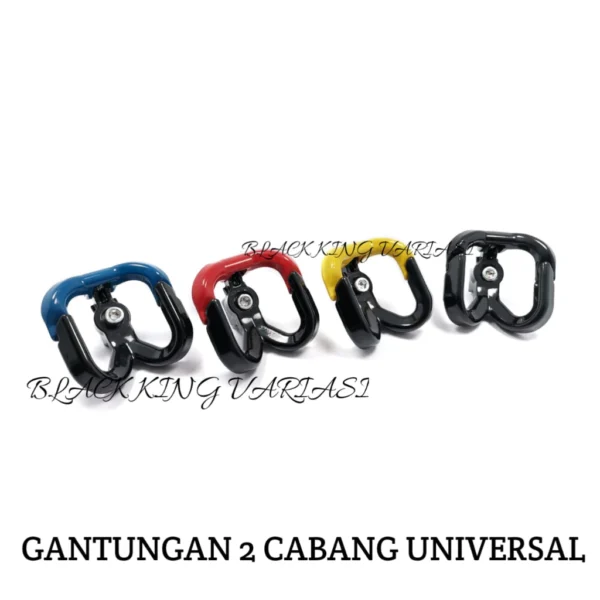 Gantungan 2 Cabang Cnc Universal Gantungan Brang 2 Cabang Cnc Beat Vario Mio Scoopy Vixion Pcx Gantungan Barang Motor - Image 2