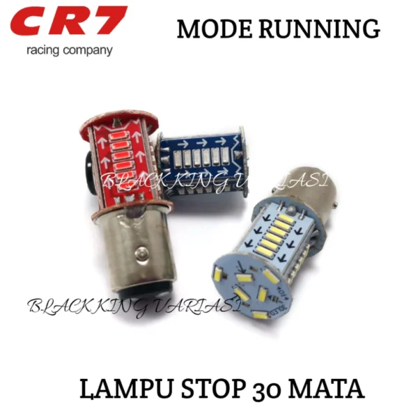 Lampu Stop Jagung 30 Led Lampu Stop Rem 30 Mata Flash Lampu Stoplamp Belakang 30 Mata Running Stop Rem 30 Led - Image 6
