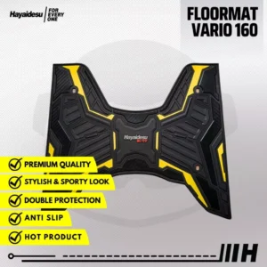 Hayaidesu Honda Vario 160 Karpet Motor Floor Mat – Premium Quality