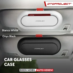 OTOPROJECT LUXURY CAR GLASSES CASE TEMPAT KACAMATA KOTAK KACAMATA MOBIL TEMPAT KACA MATA DI SUN VISOR