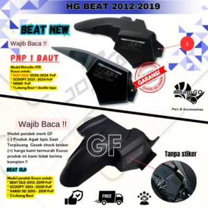 [RhinoGo] Spakbor kolong | HG beat NEW 2020 -2024 | beat Old 2012 – 2019 ESP DELUXE | SCOOPY BEAT STREET | GENIO