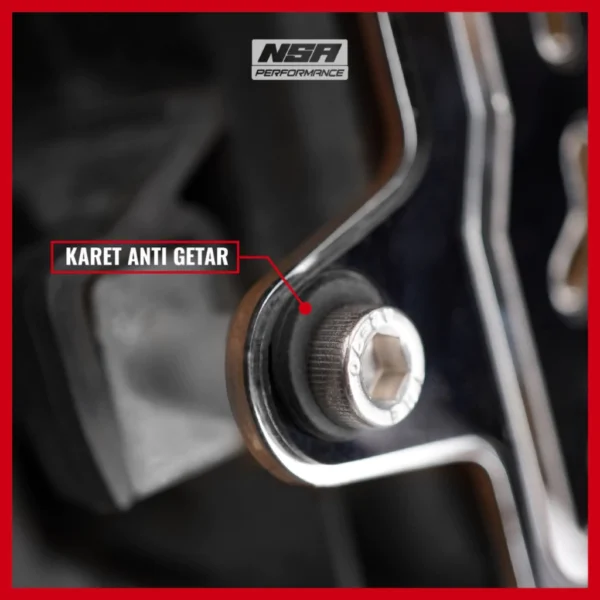 NSA COVER RADIATOR SPINER BINTANG BLACK SERIES VARIO PCX NMAX AEROX ADV LEXI STYLO Tutup Radiator Spinner Bintang Yamaha - Image 6