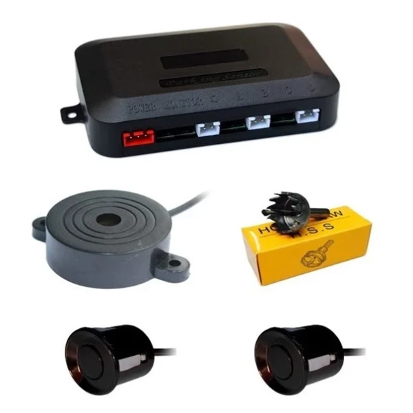 Parkir Sensor Parkir Mundur Mobil 2 / 4 Titik Mata Parking Sensors Display / non Display VINYX - Image 5