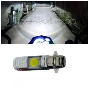 Lampu Utama LED Cree H6 2 Sisi Mata AC DC Universal Motor Bebek Dan Matic