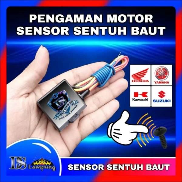 Pengaman Motor Sensor Sentuh, Kunci Rahasia Motor, Anti Maling - Image 4