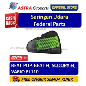 Saringan Udara Federal Parts BEAT POP & FI, SCOOPY FI, VARIO FI 110