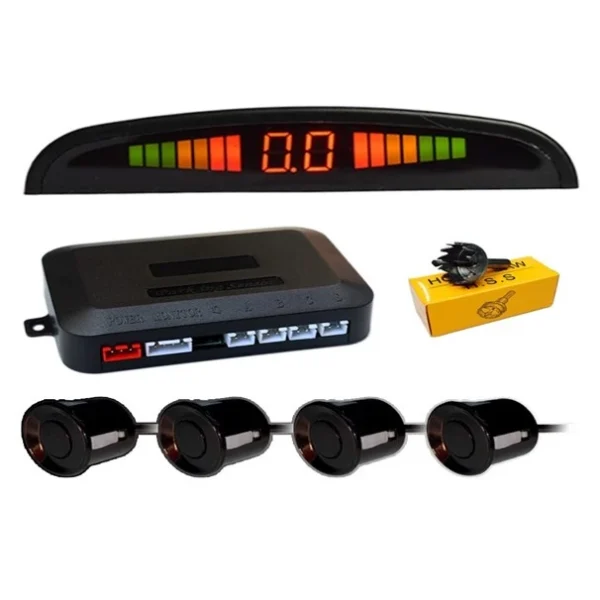 Parkir Sensor Parkir Mundur Mobil 2 / 4 Titik Mata Parking Sensors Display / non Display VINYX - Image 3