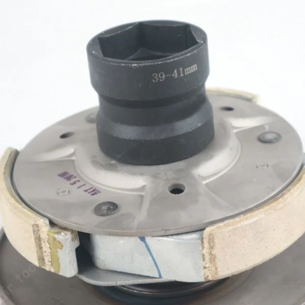 Kunci Cvt / Sepeda Motor GY6-125 Skuter Pulley Nut Lengan Kepala Ganda 39-41 Kopling Perbaikan Penghapusan Alat Khusus Alat Soket - Image 5