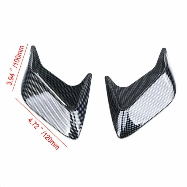 Car Air flow Side Fender dekorasi Variasi insang hiu Mobil isi 2 pcs - Image 2