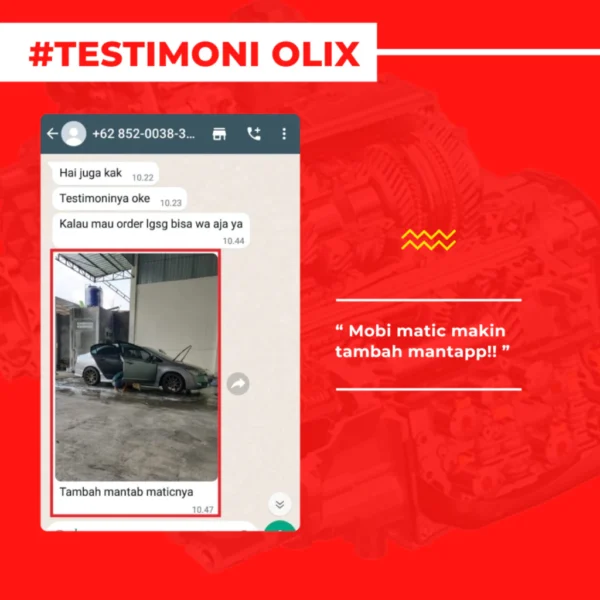 OLIX GEARBOX ADDITIVE BELI 1 GRATIS 1 I ANTI JEDUG DELAY NGELOS LEMOT I PERAWATAN TRANSMISI MATIC - Image 5