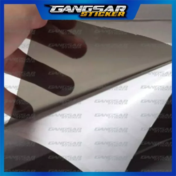 Sticker Delete Chrome / Delete chrome grill / Sticker Hitam Transparan - Image 4