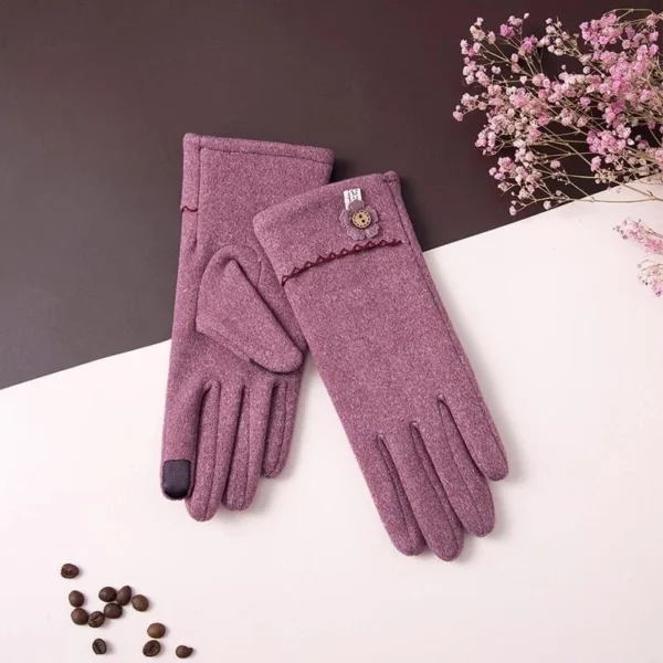 Sarung Tangan Bunga Motor Touch Skin Touch Skin - Image 8
