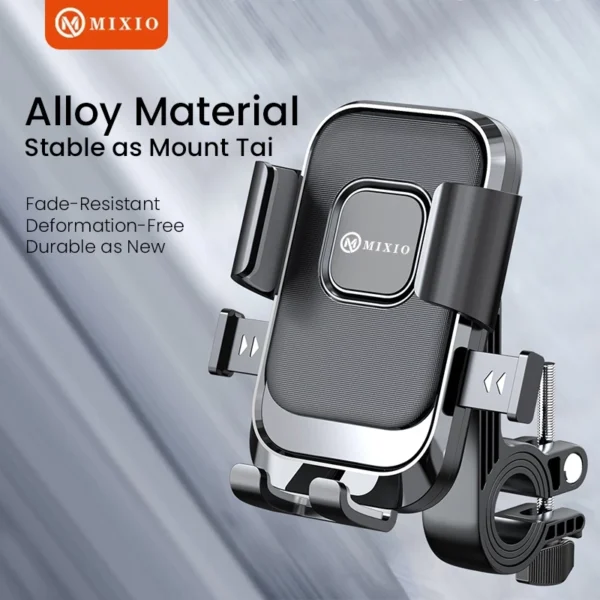 MIXIO ZM-05 Bike Handphone Phone Holder HP Stang Sepeda Motor Spion - Image 7