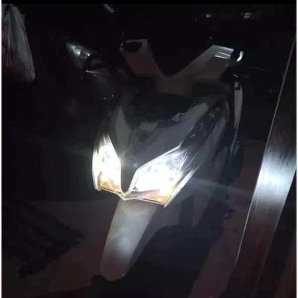 COD LAMPU LED H6 LASER HI LO LAMPU UTAMA MOTOR LED LASER H6 BERKUALITAS DAN SUPER TERANG H6 LASER 2 COLOUR BEAT - Image 8