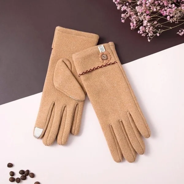 Sarung Tangan Bunga Motor Touch Skin Touch Skin - Image 4