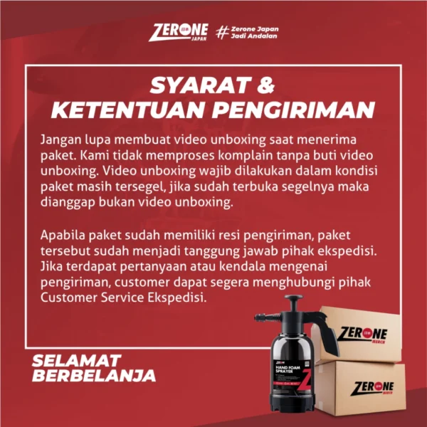 Zerone Japan Paket Lengkap Shampoo Semprotan Cuci Mobil Motor - Image 2