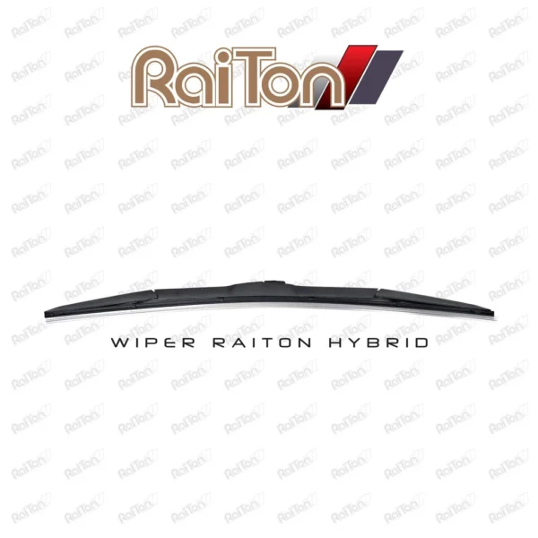 Raiton Sepasang Wiper Hybrid Kaca Depan Mobil Honda Mobilio 22" & 16" -2 Buah/Set - Hitam - Image 4