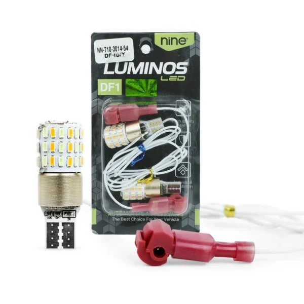 LUMINOSLED Lampu Senja Sein 2 Mode T10 Motor 54 LED Super Terang NMAX AEROX DF1 - NINE AUTOSERIES - Image 4