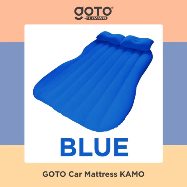 Goto Kamo Car Matress Kasur Angin Mobil Indoor Outdoor Dengan Pompa - Image 5
