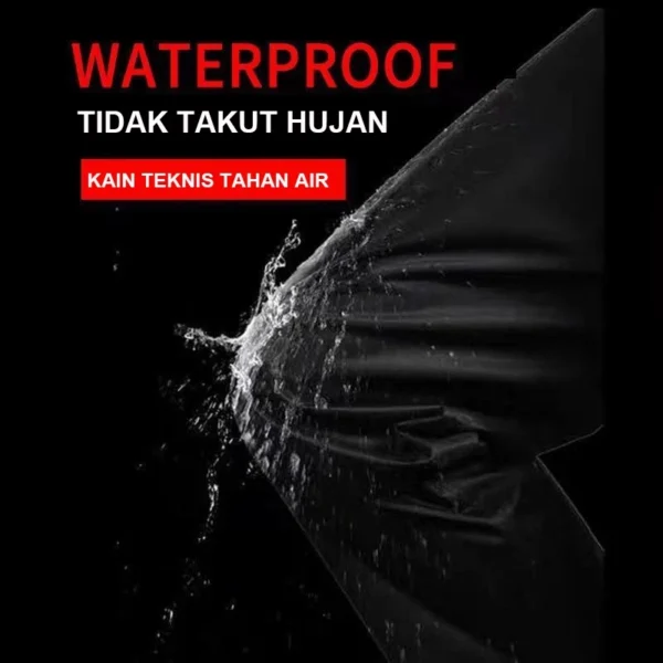 ZACRO Jas Hujan Pria dan Wanita Tebal Anti Angin Oxford Cloth /mantel hujan - Image 2