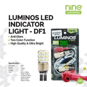 LUMINOSLED Lampu Senja Sein 2 Mode T10 Motor 54 LED Super Terang NMAX AEROX DF1 – NINE AUTOSERIES