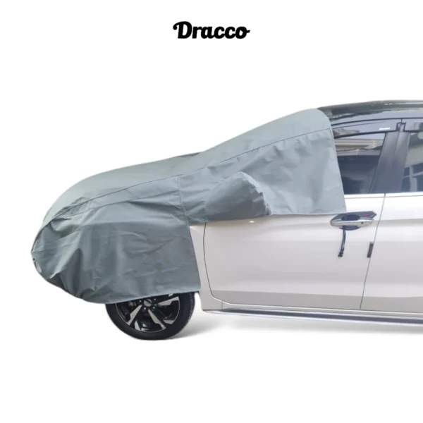 DRACCO cover pelindung kap kaca mobil 4 layer waterproof tebal premium - Image 6