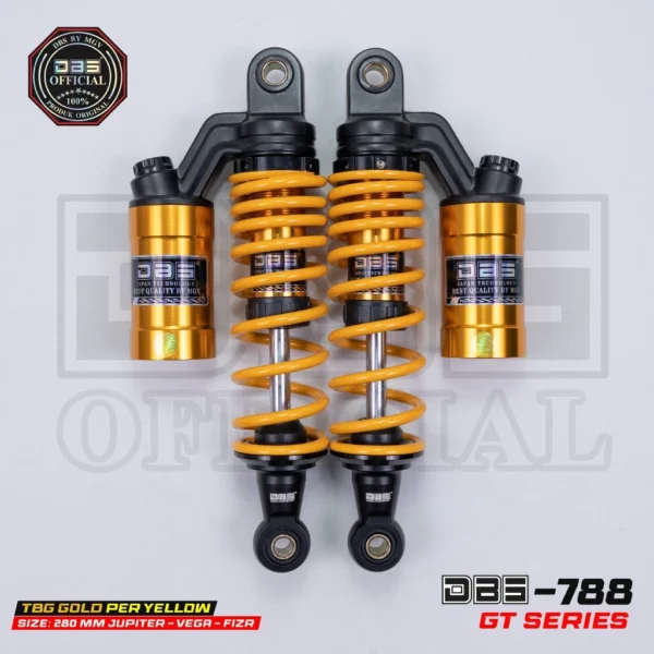 DBS 788 Gt Series Shock Belakang Bebek Rx King Karisma Supra Jupiter Z Vega Firz MegaPro Revo Shogun Tiger - Image 2