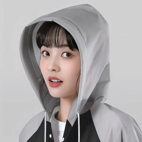 Suksestech Jas Hujan Dewasa fashionable Allsize Unisex Korea Style Raincoat LW 80918 - Image 2