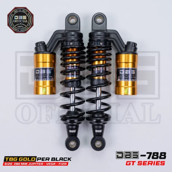 DBS 788 Gt Series Shock Belakang Bebek Rx King Karisma Supra Jupiter Z Vega Firz MegaPro Revo Shogun Tiger - Image 3