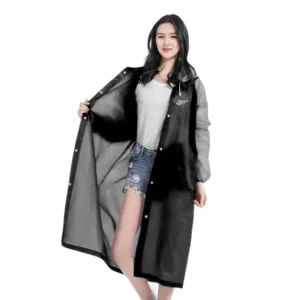 Suksestech Jas Hujan Dewasa fashionable Allsize Unisex Korea Style Raincoat LW 80918