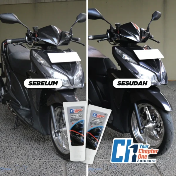 Penghilang Baret & Swirl Mark Mobil Motor Terbaik - Your Chapter One Heavy Cut Compound - Formula Ajaib untuk Mobil Mulus! - Image 7