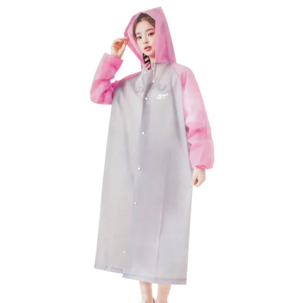 Suksestech Jas Hujan Dewasa fashionable Allsize Unisex Korea Style Raincoat LW 80918 - Image 8