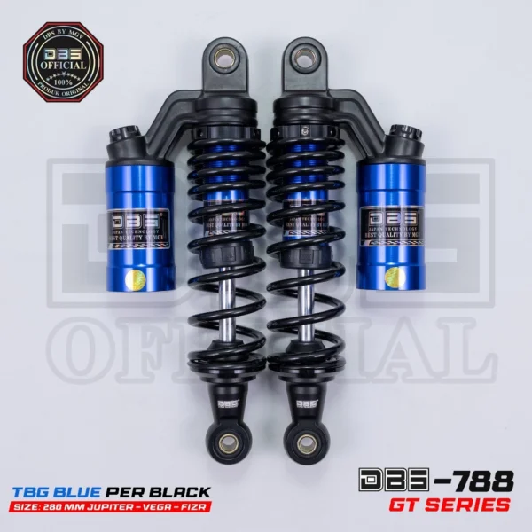 DBS 788 Gt Series Shock Belakang Bebek Rx King Karisma Supra Jupiter Z Vega Firz MegaPro Revo Shogun Tiger - Image 10