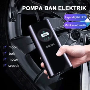 ZACRO Pompa Ban motor dan mobil electric portable