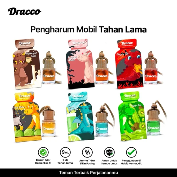 Dracco pengharum mobil premium awet tahan lama premium pengharum pewangi