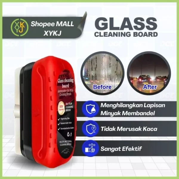 XYKJ Sikat Pembersih Obat Jamur Kerak Kaca Mobil Car Glass Oil Film Removing