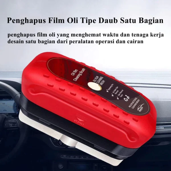 XYKJ Sikat Pembersih Obat Jamur Kerak Kaca Mobil Car Glass Oil Film Removing - Image 5